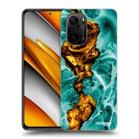 Silikónový čierny obal pre Xiaomi Poco F3 - Goldsky