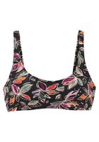 BUFFALO Bikini gornji dio  svijetlobež / lavanda / narančasta / crna