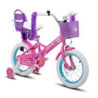 Dětské kolo Joystar Little Daisy 12" • 82-105 cm světle růžová