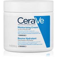 CeraVe Moisturizers vlažilna krema za obraz in telo za suho do zelo suho kožo 454 g