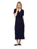 Dámské šaty HEAVY TOOLS Vonbi modré-XS