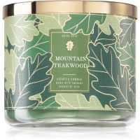 Bath & Body Works Mountain Teakwood lumânare parfumată 411 g