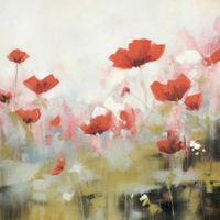 Monee OLEJOMAĽBA, kvety, 85/85 cm