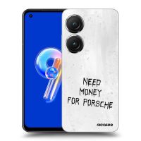 Silikónový prehľadný obal pre Asus Zenfone 9 - White Fuel