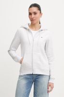Tommy Jeans hanorac cu fermoar pentru femei cu bumbac