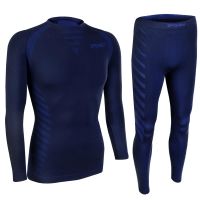 Spokey WINDSTAR SET Men's thermobielion, dark blue, veľ. L/XL