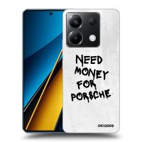 Silikónový prehľadný obal pre Xiaomi Poco X6 - White Dollar