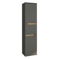 Stylife VYSOKÁ SKRINKA, grafitová, grafitová, 33/142/33 cm