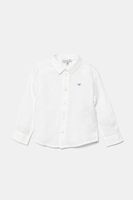 Detská ľanová košieľka Emporio Armani