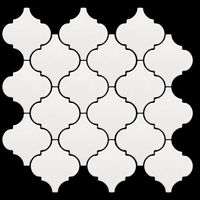 Mozaika Arabesque snow glossy 26,7x29,0 Manufaktura Parczówek