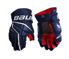 Rukavice Bauer Vapor 3X S22 INT, Intermediate, 12", tmavo modrá