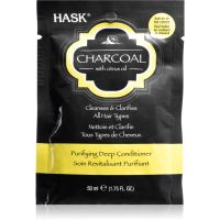 HASK Charcoal with Citrus Oil глибоко поживний кондиціонер для відновлення клітин шкіри голови 50 мл