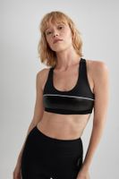 DEFACTO Fit Crew Neck Sports Bra