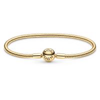 Pandora Luxusný pozlátený náramok Shine Moments 568748C00 18 cm