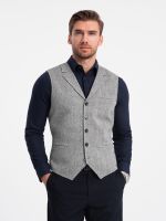 Herren Weste Ombre Buttoned