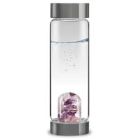 Phoenix Import Vita Juwel Via Gem Watter Bottle staklena boca s poludragim kamenom 500 ml Vrsta: Wellness Ametyst