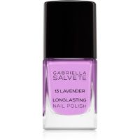 Gabriella Salvete Longlasting Enamel dlhotrvajúci lak na nechty s vysokým leskom odtieň 13 Lavender 11 ml