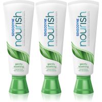 Sensodyne Nourish Gently Soothing біоактивна зубна паста з фтором 3x75