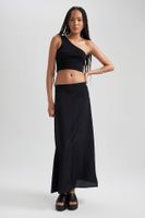 DEFACTO Straight Fit Maxi Skirt