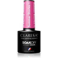 Claresa SoakOff UV/LED Color Summer Stories gel lak za nohte odtenek 6 5 g