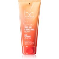 Schwarzkopf Professional BC Bonacure Sun Protect Scalp, Hair & Body Cleanse šampon za lase in telo 200 ml