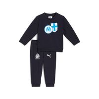 PUMA Olympique de Marseille FtblCulture Trainingsanzug Baby, Kleidung, Blau, 2-4M