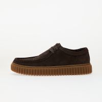 Trampki Clarks Torhill Lo Dark Brown Suede EUR 42.5