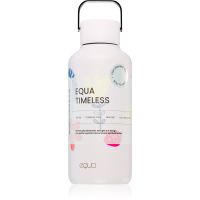 Equa Timeless steklenica za vodo iz nerjavnega jekla majhna barva Flower Power 600 ml