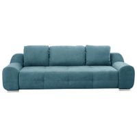 Sit & More VEĽKÁ POHOVKA, textil, tyrkysová