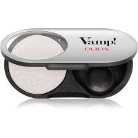 PUPA Milano Vamp! Radiant Baked Eyeshadow fard de culoare vibranta si lunga durata culoare 401 White Snow - WET & DRY 1 g