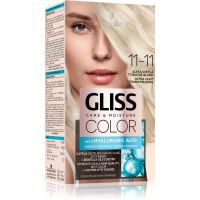 Schwarzkopf Gliss Color Permanent-Haarfarbe Farbton 11-11 Ultra Light Titanium Blonde 1 St.