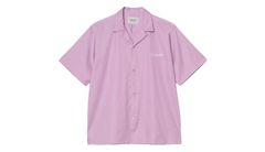 Carhartt WIP S/S Delray Shirt Purple Pánske - Košeľa Carhartt WIP - Fialová - I031465_3N7_XX-L - Size: L