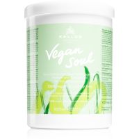 Kallos Vegan Soul Nourishing hranilna maska za suhe, obremenjene lase 1000 ml