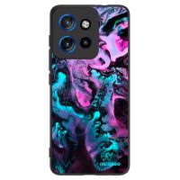 Silikónový čierny obal pre Motorola Edge 50 Neo - Lean