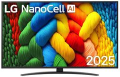 50" LG 50NANO81A6A - Televize