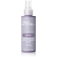 Paul Mitchell Blonde Forever Blonde Leave-In Treatment Spray Juustesse jäetav pihusti blondeeritud, värvitud ja keemiliselt töödeldud juustele 150 ml