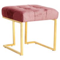 XXXL TABURETKA, kov, textil, 48/48/48 cm