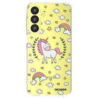 Silikónový prehľadný obal pre Samsung Galaxy A25 A256B 5G - Unicorn hviezdne nebo