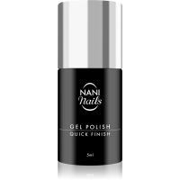 NaniNails NANI Quick Finish ausdünstungsfreier Gel-Decklack für Schutz und Glanz 5 ml