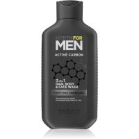 Oriflame North for Men Active Carbon osvežujoč gel za prhanje 3v1 250 ml