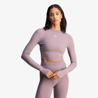 adidas x Stella Mccartney Training Longsleeve Crop Legacy Purple M