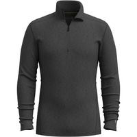 Smartwool CLASSIC THERMAL MERINO BL 1/4 ZIP Мъжка термо тениска, тъмносиво, размер