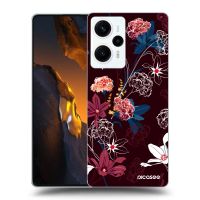 Silikónový čierny obal pre Xiaomi Poco F5 - Dark Meadow