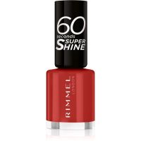 Rimmel 60 Seconds Super Shine lak za nohte odtenek 310 Double Decker Red 8 ml