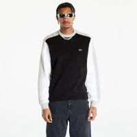 Bluza LACOSTE Men's Sweatshirt Black/ Silver Chine-White L