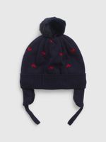 GAP Baby Beanie with Pompom - Girls