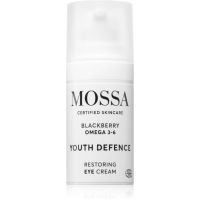 Mossa Youth Defence erneuernde Creme für die Augen 15 ml