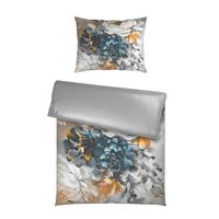 Esposa OBOJSTRANNÁ POSTEĽNÁ BIELIZEŇ, satén, sivá, 140/200 cm