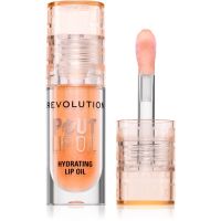 Makeup Revolution Pout Lip olej na pery s hydratačným účinkom odtieň Honey Shimmer 3 ml