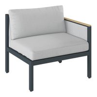 Amatio KONCOVÝ DIEL TERASOVEJ ZOSTAV drevo, kov, textil